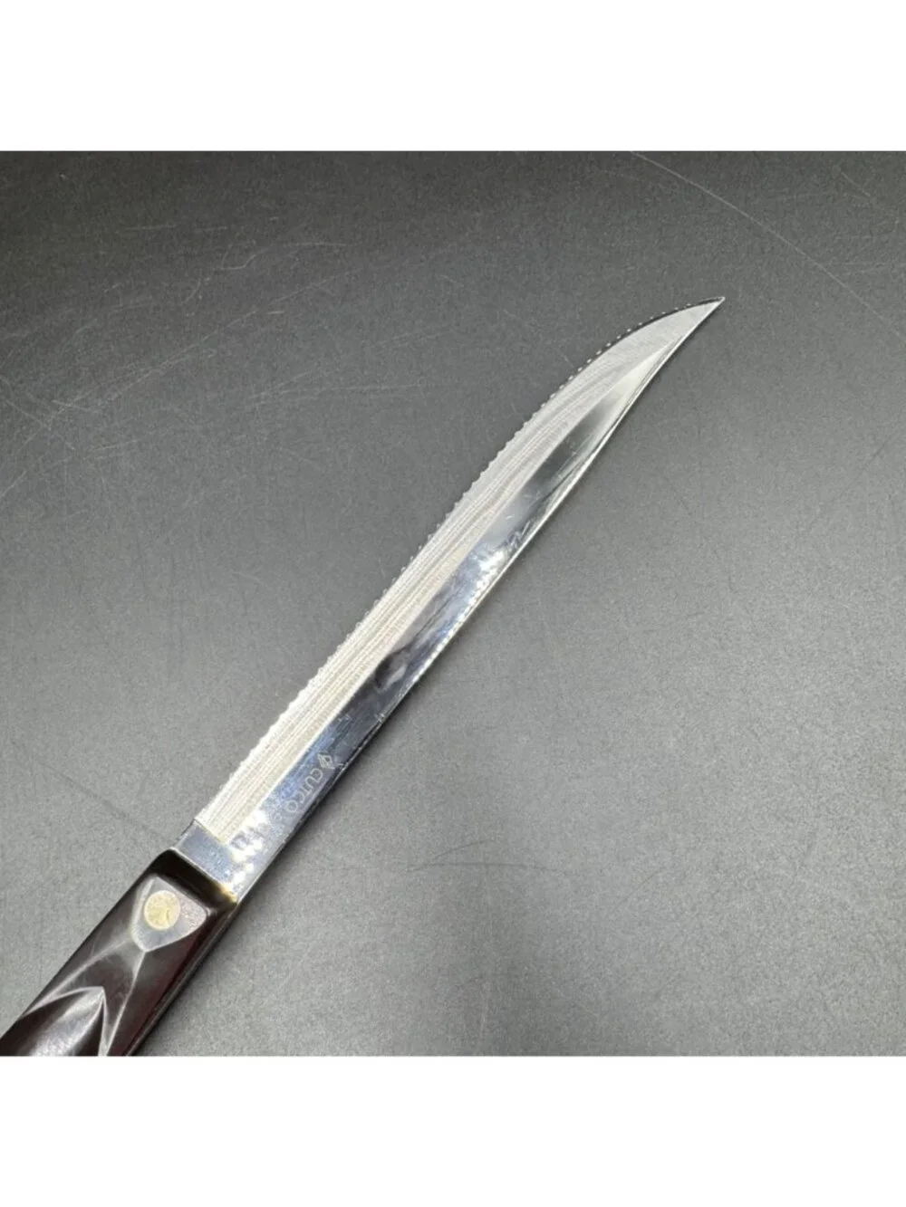 Cutco 1729 Brown Swirl Handle 12